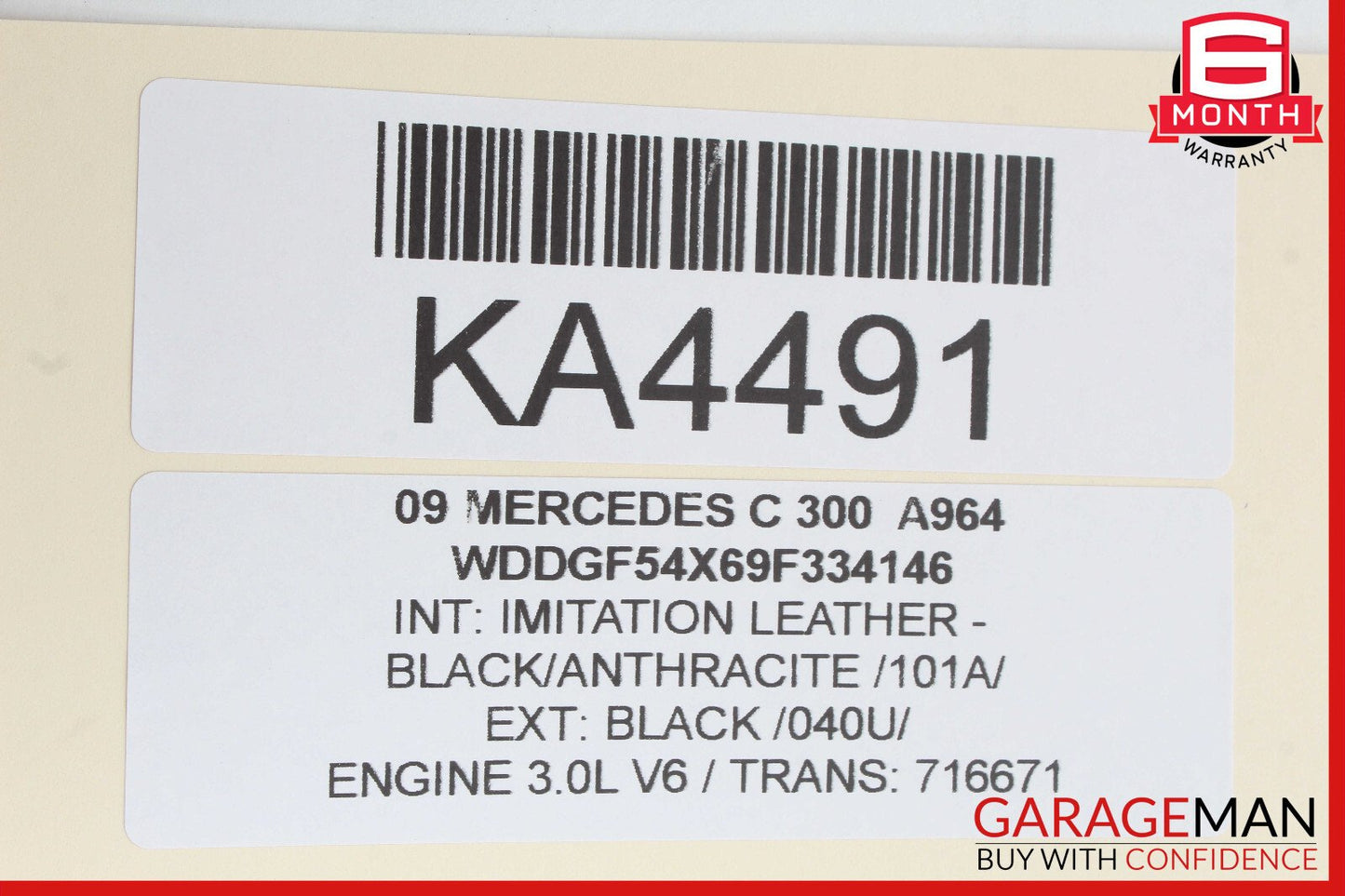 08-18 Mercedes W204 C250 E350 CLS400 Front Left Side Door Control Module OEM