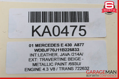 96-02 Mercedes W210 E320 E430 Front Left Driver Side Lower Control Arm RWD