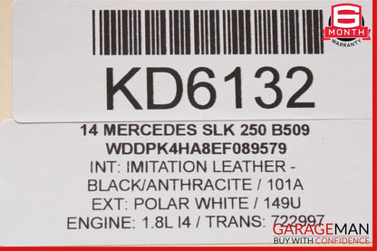 08-20 Mercedes R172 SLK250 CLS400 Front Right Passenger Seat Control Module Unit