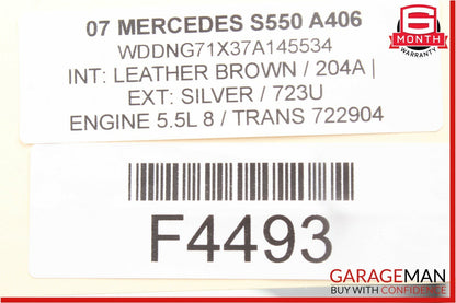 07-13 Mercedes W221 S550 CL550 Front Right Seat Control Switch OEM