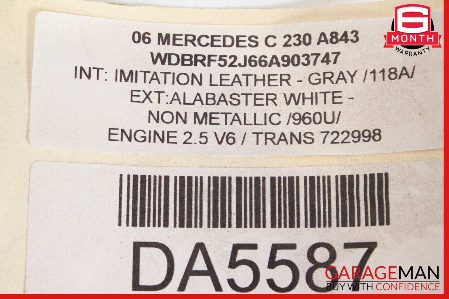 03-05 Mercedes W203 C230 Inter Cooler Intercooler Air Cooler Radiator