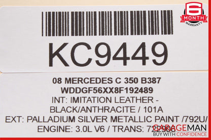 08-17 Mercedes W204 C350 C300 E550 Rear Trunk Lid Latch Lock Actuator Assembly