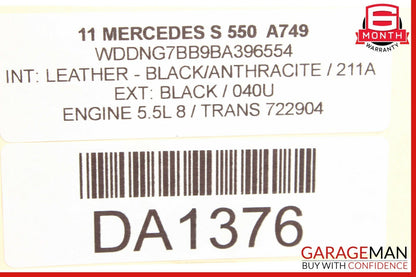 07-13 Mercedes W221 S550 CL550 Trunk Release Remote Open Close Module Unit OEM