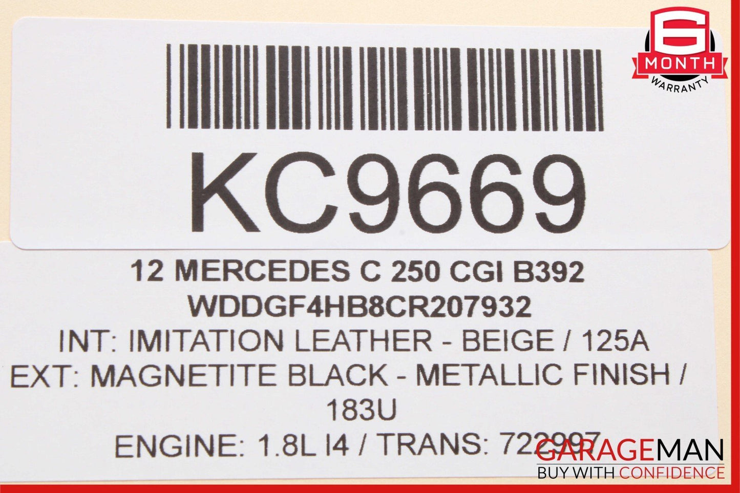 12-15 Mercedes W204 C250 C300 Sirius Satellite Radio Receiver 2128706489 OEM