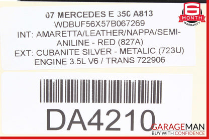 03-09 Mercedes W211 E320 E500 Front Right Passenger Door Lock Latch Actuator OEM