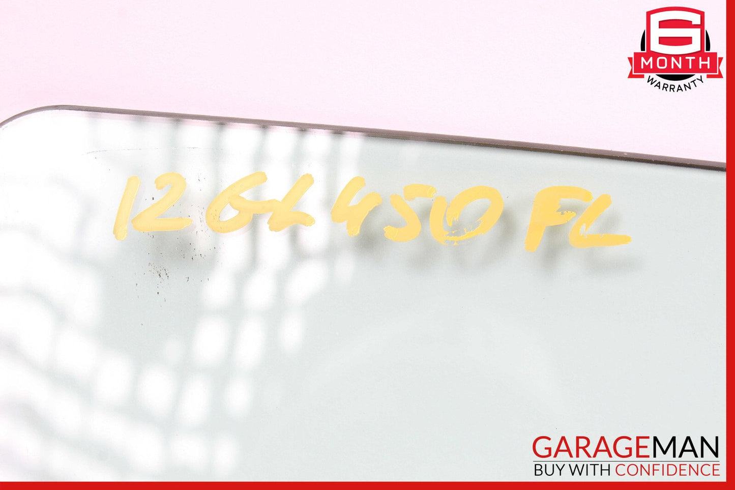 07-12 Mercedes X164 GL450 GL550 ML550 Front Left Door Window Glass OEM