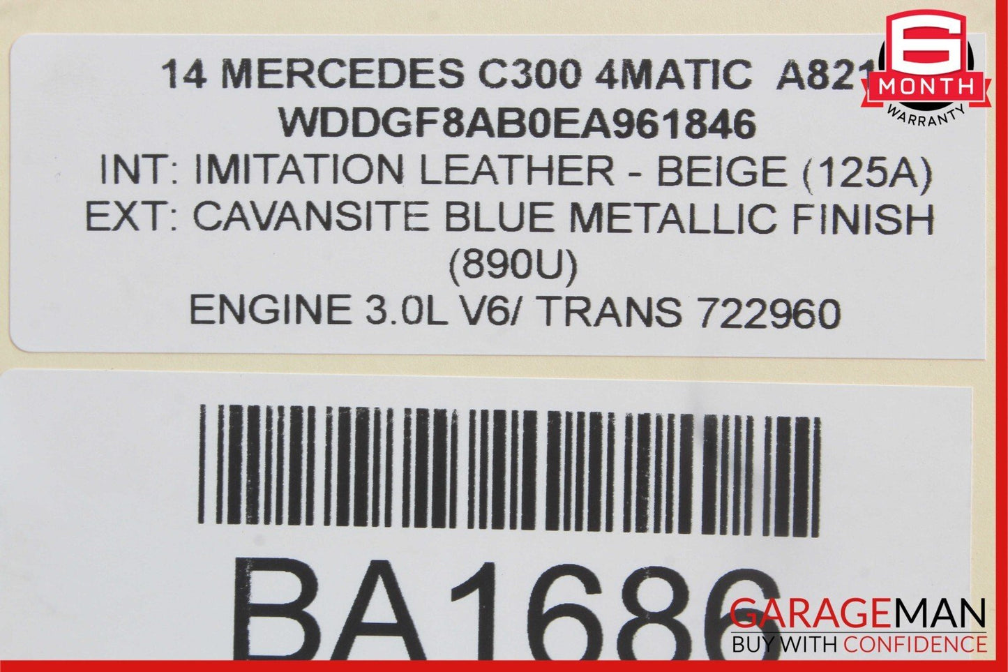 08-14 Mercedes W204 C300 C350 Front Right Door Control Module 2189001501 OEM