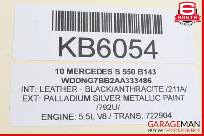 10-13 Mercedes W221 S550 E550 Active Lane Assist Front Camera Multi Purpose OEM