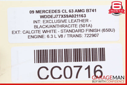 07-14 Mercedes W216 CL550 CL600 S550 Rear Right / Left Side Upper Control Arm