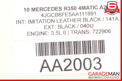 06-13 Mercedes GL450 ML350 R350 Front Right Side Door Control Module Unit