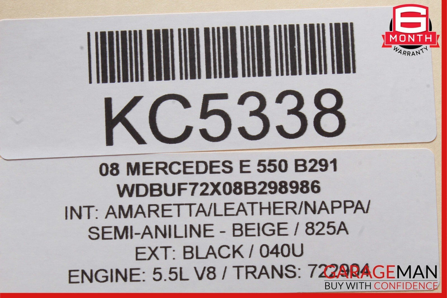 03-09 Mercedes W211 E550 E350 Front Right Side Door Window Regulator Motor OEM