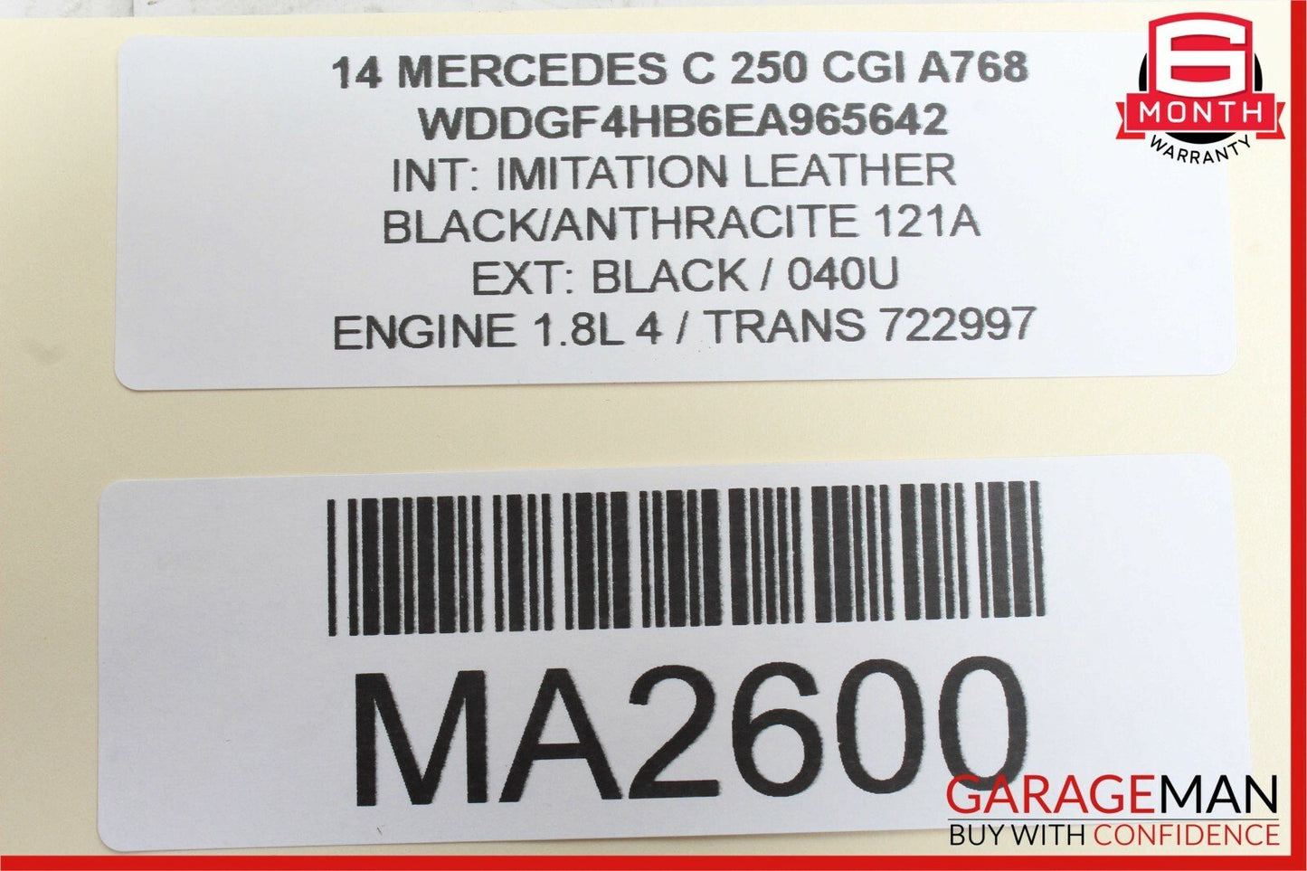 12-15 Mercedes W204 C250 Speedometer Odometer Instrument Cluster Gauge OEM