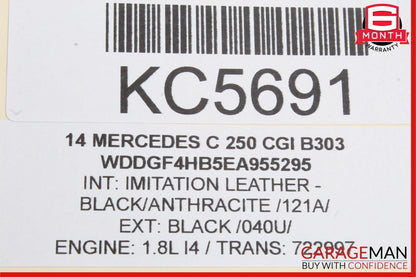 08-17 Mercedes W204 C300 Trunk Lid Latch Lock Actuator w/ Cylinder Lock Latch