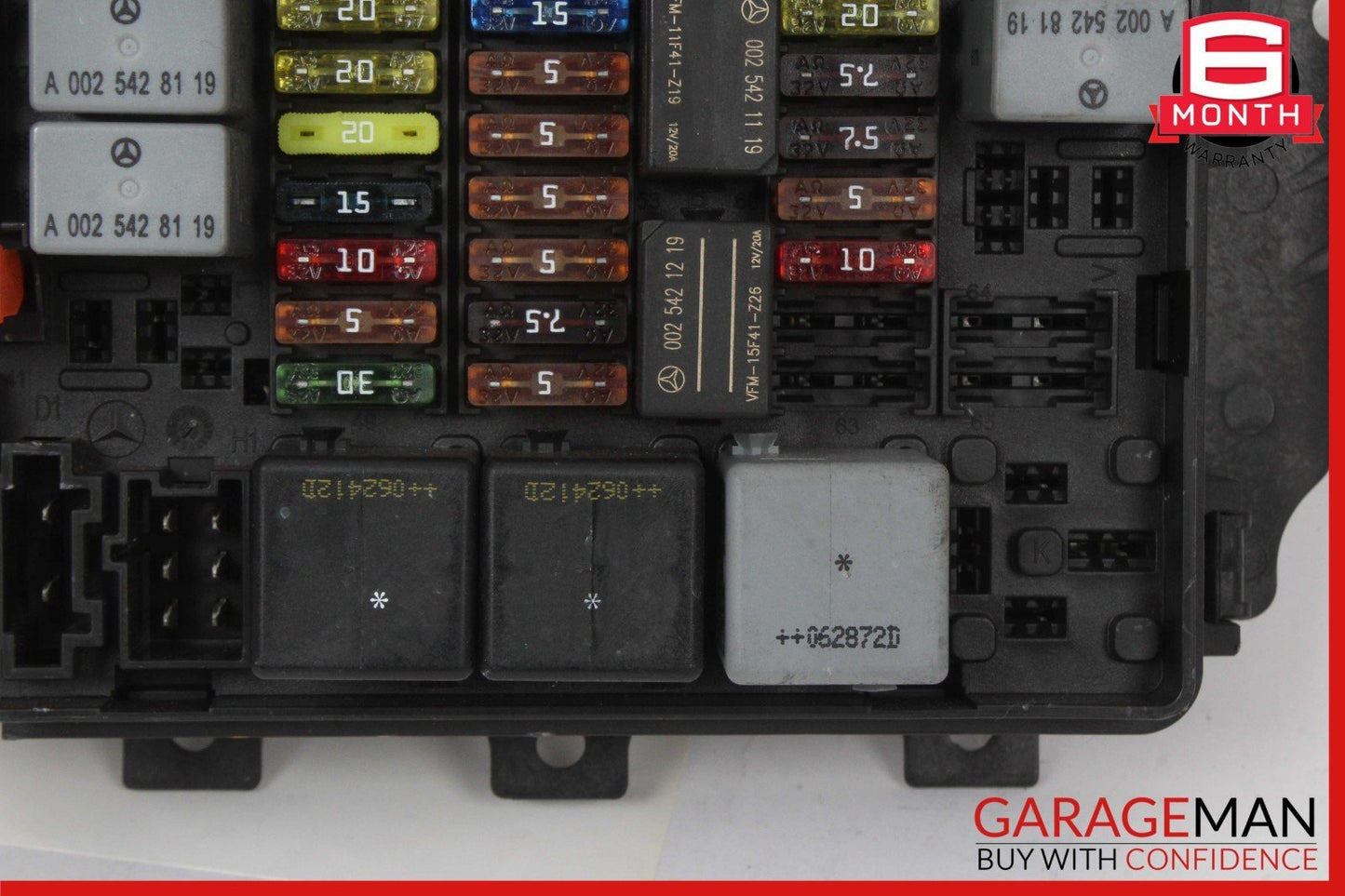 06-13 Mercedes X164 GL450 4MATIC TPMS Tire Pressure Control Module w/ Fuse Box