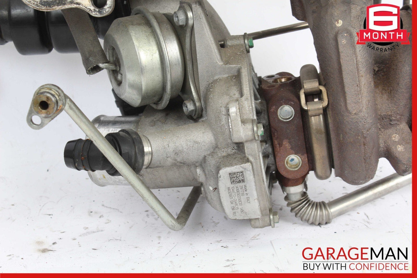14-20 Maserati Ghibli Levante M157 Right Turbocharger Turbo Charger Manifold OEM