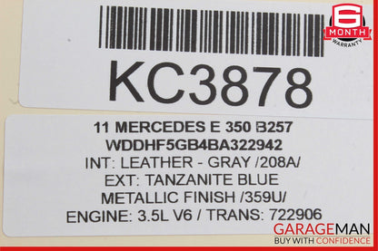 08-16 Mercedes W212 E350 C350 Rear Left Side Door Lock Latch Actuator OEM