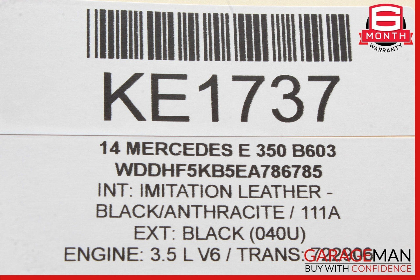 08-18 Mercedes W212 E350 E63 AMG CLS550 Front Left Side Door Control Module OEM