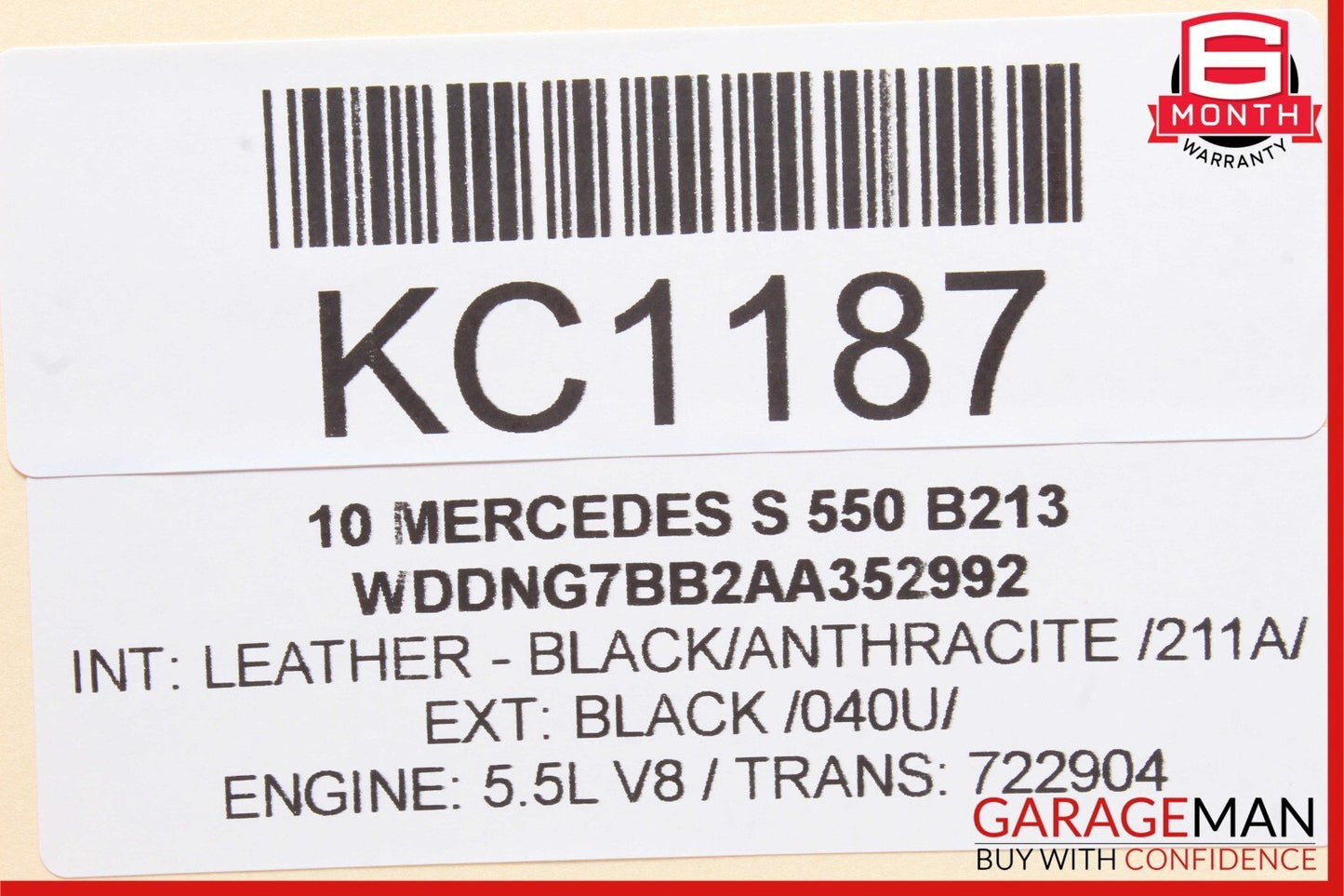 07-14 Mercedes W221 S400 CL550 S550 Dashboard Dash Control Switch Panel
