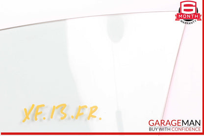 09-15 Jaguar XF Front Right Passenger Side Door Window Glass OEM