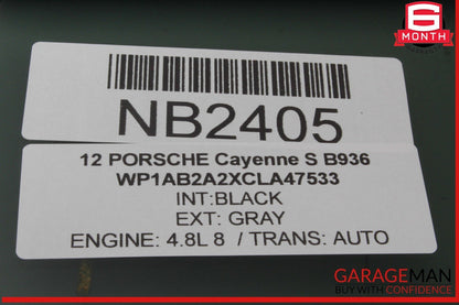 11-18 Porsche Cayenne S 958 Rear Right Passenger Side Door Window Glass OEM