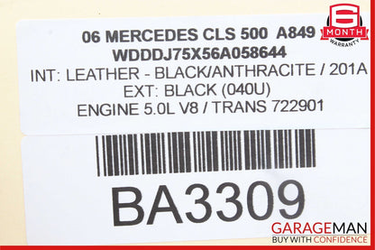 03-11 Mercedes W219 CLS500 E350 E320 CLS55 Steering Gear Coupling 2034620478 OEM