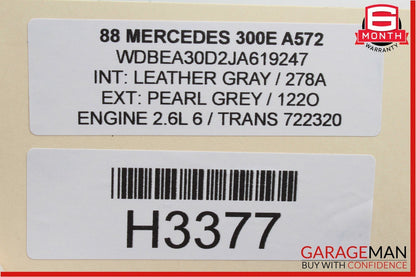 85-93 Mercedes W124 300E Rear Left / Right Side Upper Forward Control Arm