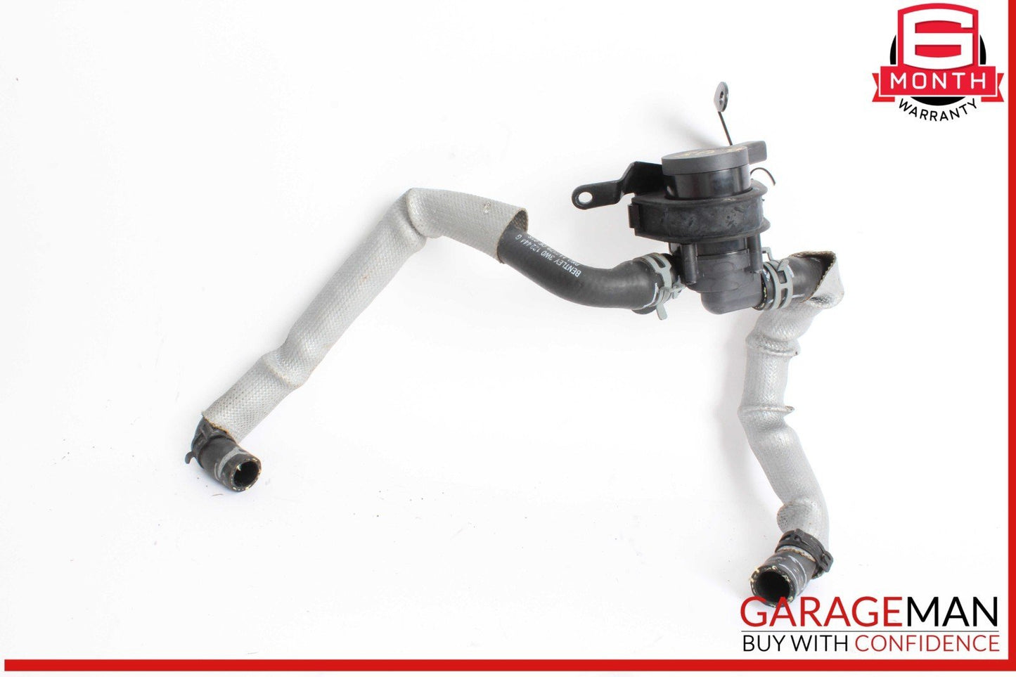 03-12 Bentley Continental GTC Coolant Breather Pipe Line 3W0122444G OEM
