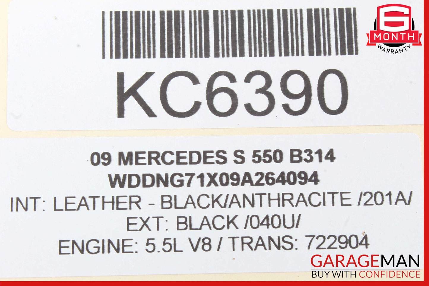 07-14 Mercedes W221 S550 S400 Front Right Door Lock Latch Actuator Keyless Go