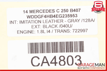 12-15 Mercedes W204 C250 SLK250 M271 Intercooler Charge Air Cooler Radiator OEM