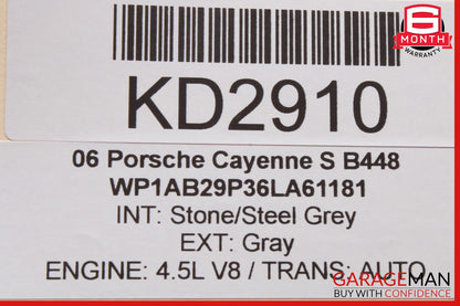 03-10 Porsche Cayenne 955 957 Rear Left Lower Control Arm 7L0505351 OEM