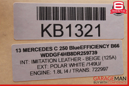 08-18 Mercedes W204 C250 C300 C350 Door Audio Speaker Logic 7 Set of 2 OEM