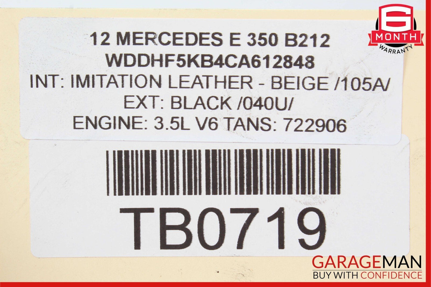 10-16 Mercedes W212 E350 E400 Front Right Side Spindle Knuckle Hub Bearing RWD
