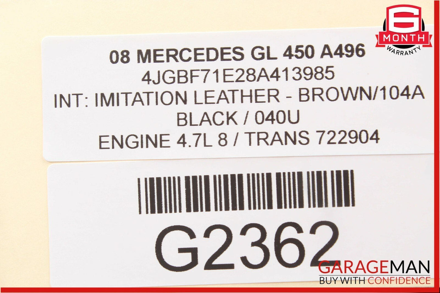 06-13 Mercedes X164 GL450 R350 ML450 Front Left Side Door Control Module