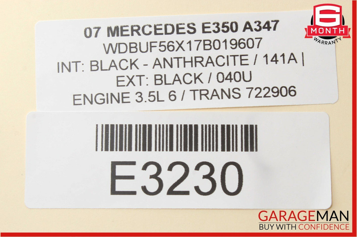 07-09 Mercedes W211 E350 Telephone Communication Module 2308207026 OEM