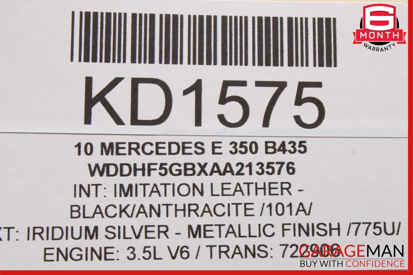 10-13 Mercedes W212 E350 E500 Instrument Cluster Speedometer 2129005004 OEM