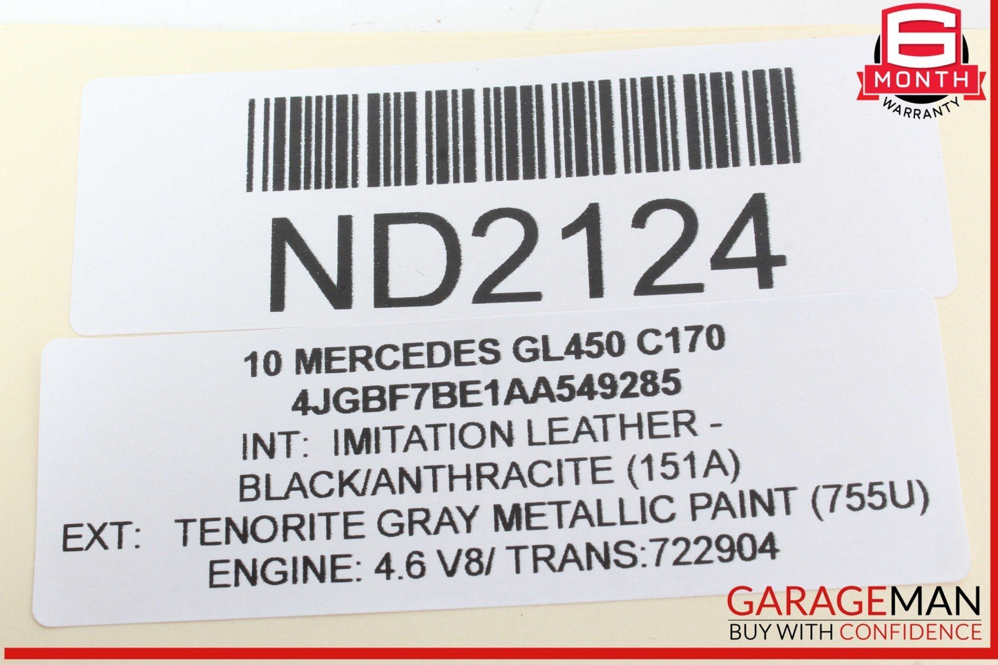 06-13 Mercedes X164 GL450 R350 Panoramic Sunroof Sun Roof Motor 1648201442 OEM