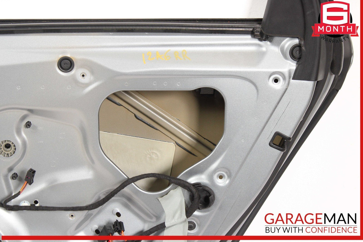12-18 Audi A6 S6 Rear Right Passenger Side Door Shell Panel OEM