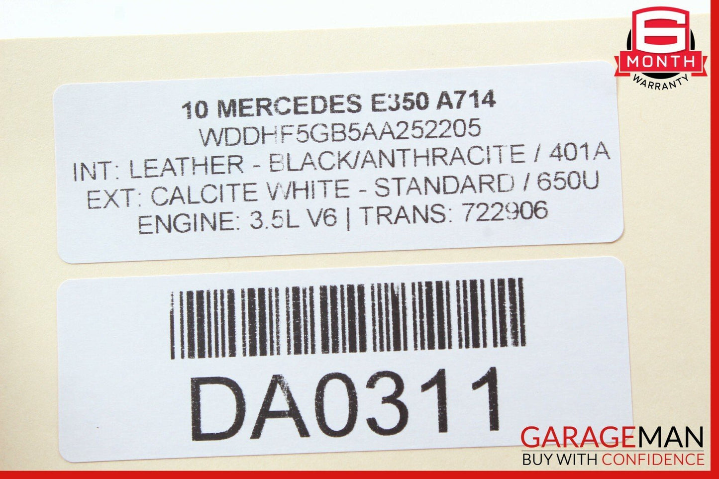 10-16 Mercedes W212 E350 E550 Front Left Top Upper Control Arm 2123302711 OEM