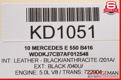 10-17 Mercedes W207 E500 E550 Coupe Left Door Window Regulator Motor Unit