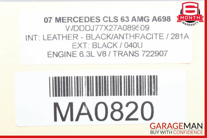 06-09 Mercedes CLS63 AMG GL450 E350 Front Right Seat Weight Sensor Module Unit