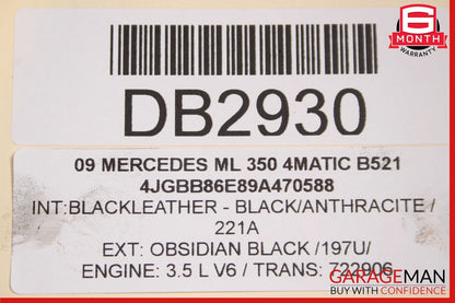 06-13 Mercedes X164 GL550 ML350 R350 Tranny Transmission Transfer Case Gear Box