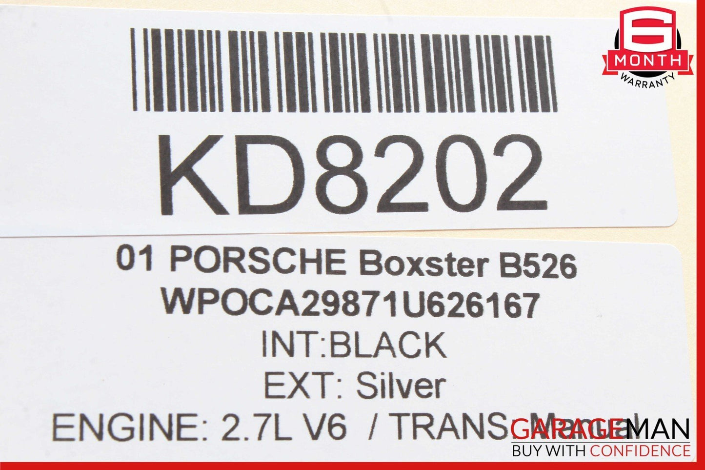 97-04 Porsche Boxster 986 Rear Left / Right Suspension Lower Control Arm