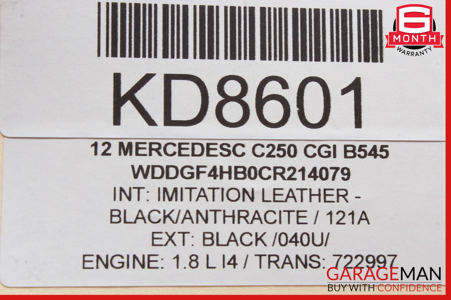 12-14 Mercedes W204 C250 C300 C350 Instrument Speedometer Cluster OEM