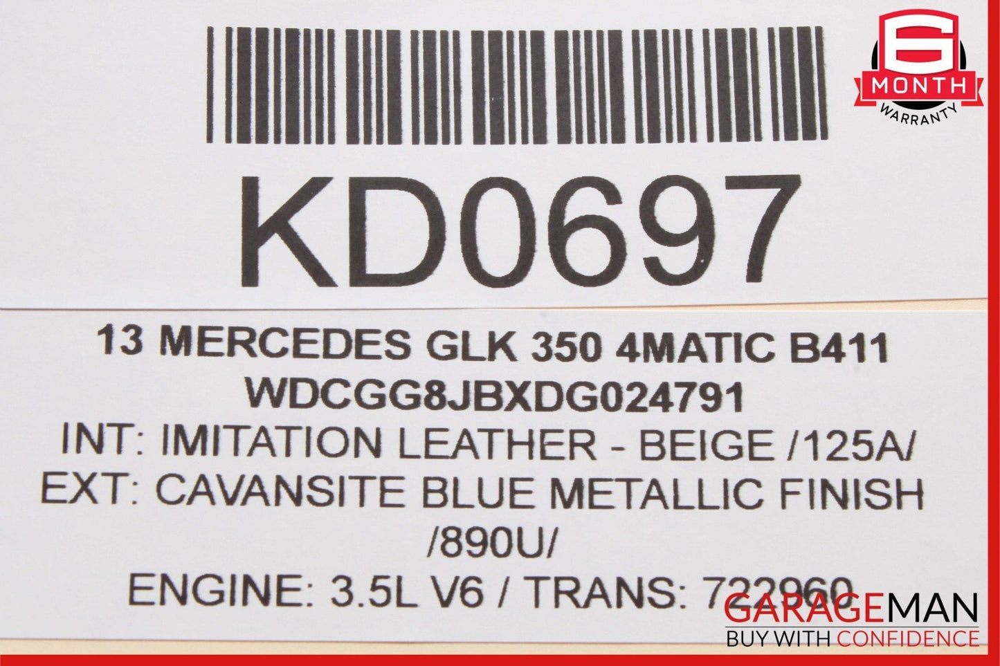 08-18 Mercedes GLK350 E350 E400 C250 Front Left Side Door Control Module Unit