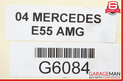 03-06 Mercedes CLS55 E55 AMG Engine Motor Crankshaft Rear Cover Seal Assembly