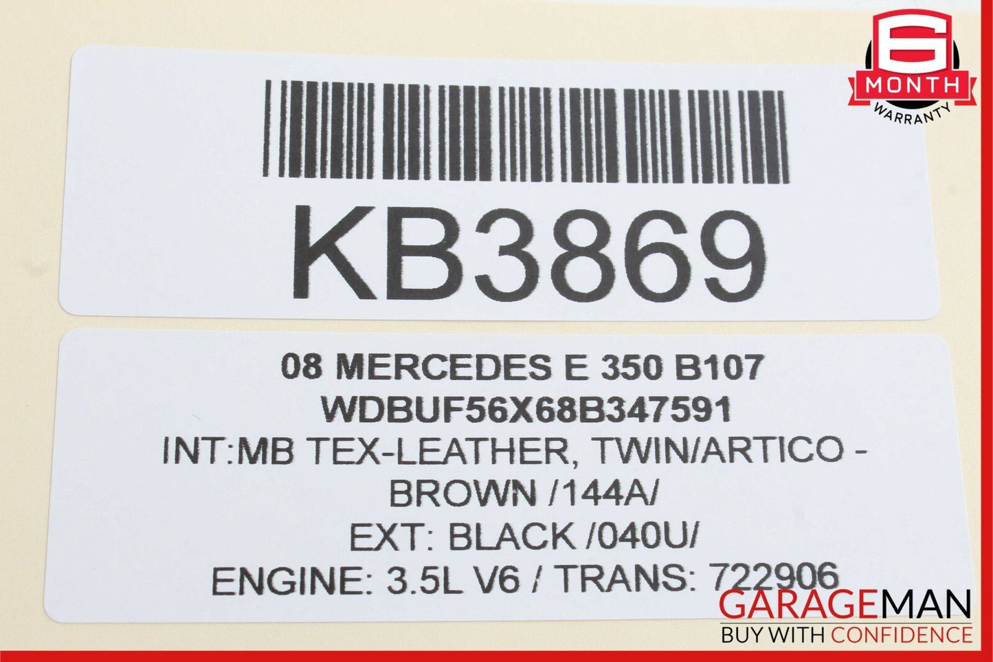 03-09 Mercedes W211 E350 E550 Rear Right Side Door Control Module Unit OEM