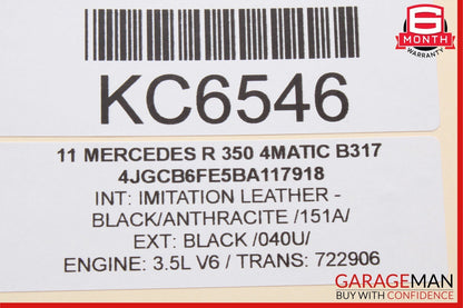 06-13 Mercedes W251 R350 GL450 ML320 Rear Left Side Window Regulator Motor OEM