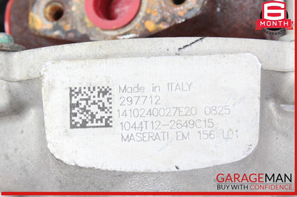 14-24 Maserati Quattroporte S Left Turbocharger Turbo Charger Manifold OEM