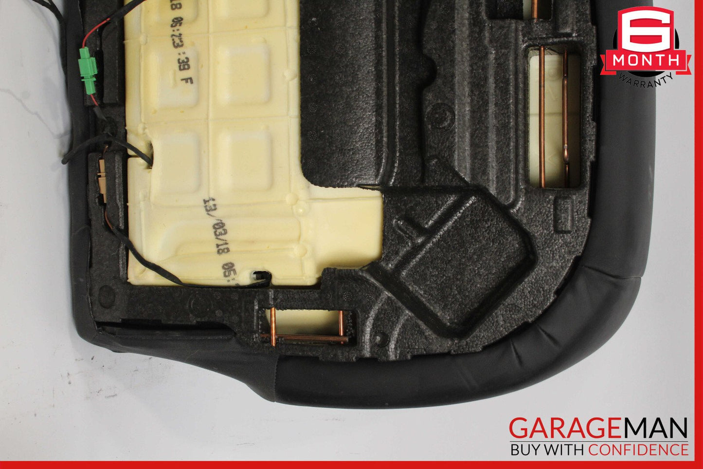 15-18 Porsche Macan S Rear Lower Bottom Seat Cushion Black OEM