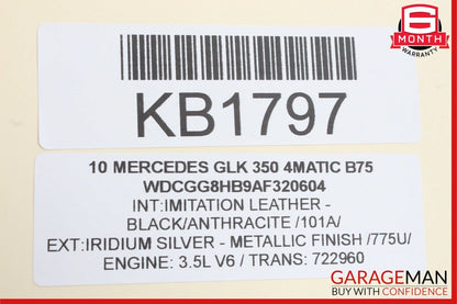 07-14 Mercedes X204 GLK350 C350 Sirius Satellite Radio Receiver Module Unit OEM